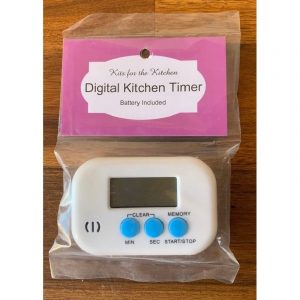 Digital Kitchen Timer for accurate time keeping in Cheese Making