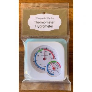 Thermometer Hygrometer for accurate monitoring of temperature and humidity in the cheese making environment